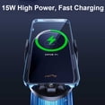 thumbnail image 4 of TIANLAIMEI Universal Wireless Car Charger 15W Fast Charging Air Vent Car Phone Holder Auto-Clamping Charger Mount Compatible with iPhone Samsung and Other Cellphone, 4 of 9