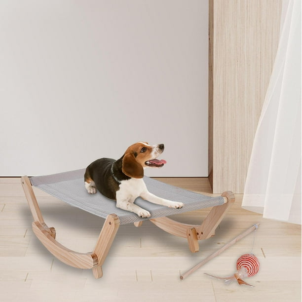 Camas Para Perros En Red Mecedora Para Perros, Cama Elevada