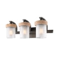 thumbnail image 3 of Wry Lighting Chatham 3-light Vanity in Natural White, 3 of 5