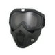 thumbnail image 5 of Casco de gafas de motocicleta con protector facial, gafas de protección ocular a prueba de viento para conducción al aire libre, lente gris VoborMX herramienta, 5 of 5