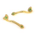 thumbnail image 3 of Chinese Amulet Crafts Golden Auspicious Ruyi gifts Home Furnishing Feng Shui Power Scepter Decoration Ornaments Good Fortune, 3 of 5