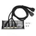 thumbnail image 2 of US Hub Front Panel,USB3.0 Hub Front Panel Inch Frontal Lecteur Optique Panneau avant Finement Réglé Performance, 2 of 14