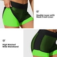 thumbnail image 5 of ALove Women Mesh High Waisted Beach Board Shorts With Pockets Swim Shorts Bath Suit Bottoms, 5 of 8