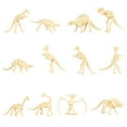 thumbnail image 2 of 12 Sets Of Colorful Simulation Dinosaur Fossil Suit Model Ornaments, 2 of 8