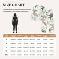thumbnail image 6 of Kll Vintage Palm Trees Print Women'S Long Sleeve Pajamas With Pants Sleepwear Loungewear 2 Set-X-Large, 6 of 9