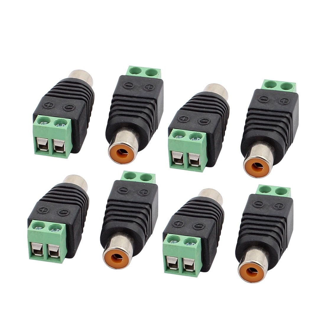 BNC FEMALE CONNECTOR ADAPTER CCTV CAT5 SCREW TERMINALS  EASY FIT 
