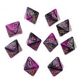 thumbnail image 1 of lionlar 10x10pcs Multi-sided Dice Polyhedron Dice D8 for TRPG Table Game Grey, 1 of 9