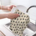 thumbnail image 6 of Sikiie Pug Dog Face Waffle Weave Kitchen Dish Cloth,Super Absorbent Kitchen Dish Towels 16*26 Inches for Dish Rags Washing Dishes, Drying Dishes, 6 of 7