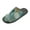 A Turquoise, variant on Memory Foam House Slippers Suitable for Both Men and Women. Comfortable, Anti-Slip Plush Flat-Bottomed Slippers The Best Holiday Gift 3d Background
