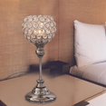 thumbnail image 3 of Portavelas de cristal Zulema centro de mesa 120x330mm, 3 of 8