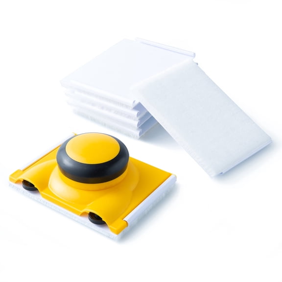 Paint Edger with 5 Pcs Replacement Pads, Edge Painting Tool, Paint Pad Applicator for Walls, Ceilings, Corners and Trims