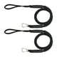 thumbnail image 3 of Boat Bungee Dock Lines - Cuerda de amarre de 4 pies - Accesorios de muelle de navegación - para pontón, kayak, barco de pesca Negro 2 piezas Macarena Líneas de muelle de bungee, 3 of 8