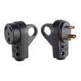 thumbnail image 4 of Kit de enchufe macho y hembra para RV de 30 a, reemplazo de enchufe de EE. UU. con agarre ergonómico, accesorio profesional, enchufe macho y hembra , Negro, 4 of 8
