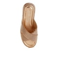 thumbnail image 2 of London Rag Adena Rhinestone Embellished Womens Flatforms, 2 of 9