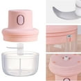 thumbnail image 4 of ZOURIH 1 Pack Mini Rechargeable Electric Garlic Chopper Multi-function for Garlic and Ginger Capacity Tool Strong Battery Life and Easy Installation, 4 of 9