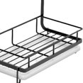 thumbnail image 1 of Estante De Trapo Estante de almacenamiento para paños de cocina, esponja multifuncional, soporte para cepillos de jabón para el hogar negro Ndcxsfigh Libre de BPA, 1 of 4