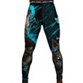 thumbnail image 2 of Raven Fightwear Men's Ulfhedinn 2.0 Wolf BJJ Spats MMA Black Large, 2 of 3