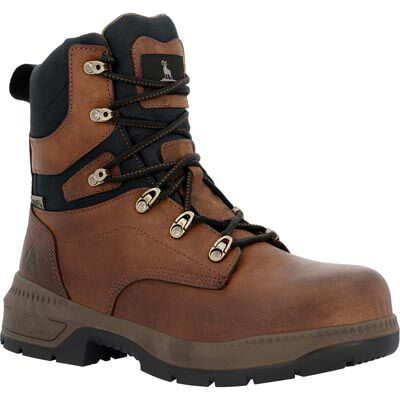 Rocky Mens Worksmart 8 Inch Waterproof Composite Toe