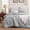 07 Harbor Mist-1, variant on U by Bedsure Full Comforter Set, Boho Tufted Shabby Chic Bedding Comforter Set, 3 Pieces Vintage Farmhouse Bed Set for All Seasons, Fluffy Soft White Bedding Set with 2 Pillow Shams