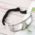 thumbnail image 3 of Howooi UV-resistant Shockproof Soccer Football Protective Goggles Basketball Eyewear Cycling Outdoor Sports Safety Glasses (Grey), 3 of 6