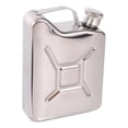 thumbnail image 1 of Frasco de cadera de 5 oz, jarra de vino portátil para whisky, jarra creativa de acero inoxidable para licor de whisky, regalo personalizado para hombres, 1 of 5