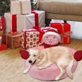 thumbnail image 2 of Pet Bedsdog Kennel To Keep Warm In Winter Three Cartoon Cat Kennel Christmas Creative Pet Kennel For Small And Medium Sized Dogs（Diameter:40Cm/Cm）Pinka, 2 of 4