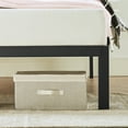 thumbnail image 4 of Mellow Kasi Metal Platform Bed with Panel Headboard Shelf, King, 4 of 9