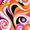 Swirling Circles, variant on FORMRS Womens Long Sarong Beach Wrap Semi-Sheer Bikini Skirt Bathing Swimsuit Cover Up, Swirling Circles
