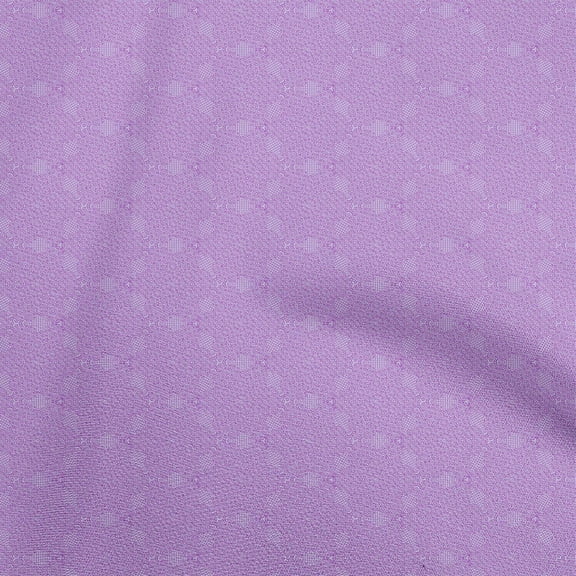 oneOone Cotton Jersey Purple Fabric Texture Craft Projects Decor Fabric Printed By The Yard 58 Inch Wide