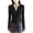 Black, variant on Women's Solid UPF 50+ Sun Protection Hoodie Jacket Full Zip Long Sleeve Slim Cut Thumb Hole Lightweight Outdoor Workout Casual Top