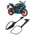 thumbnail image 4 of Handlebar Mirrors, Weatherproof Motorcycle Mirrors  For T- YZF-R3 YZF-R25 Type 1, 4 of 8
