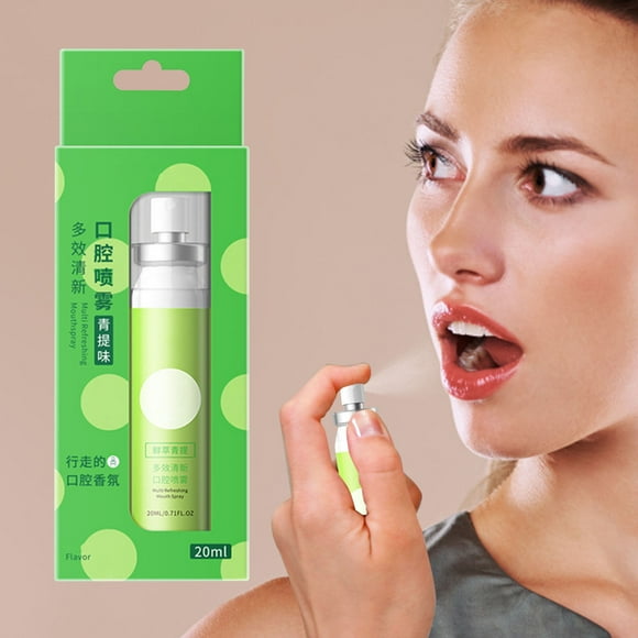 Breath Freshening Spray Net Refreshing Mint Peach Flavor To Bad Breath and Odor 20ml