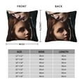 thumbnail image 2 of The Twilight Saga Square Pillow Case Pillow Holder Soft Decorative Pillow Sham Cushion Cases Pillowcase 18"X18", 2 of 7