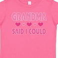 thumbnail image 4 of Inktastic Grandma Said I Could Funny Granddaughter Girls Toddler T-Shirt, 4 of 5