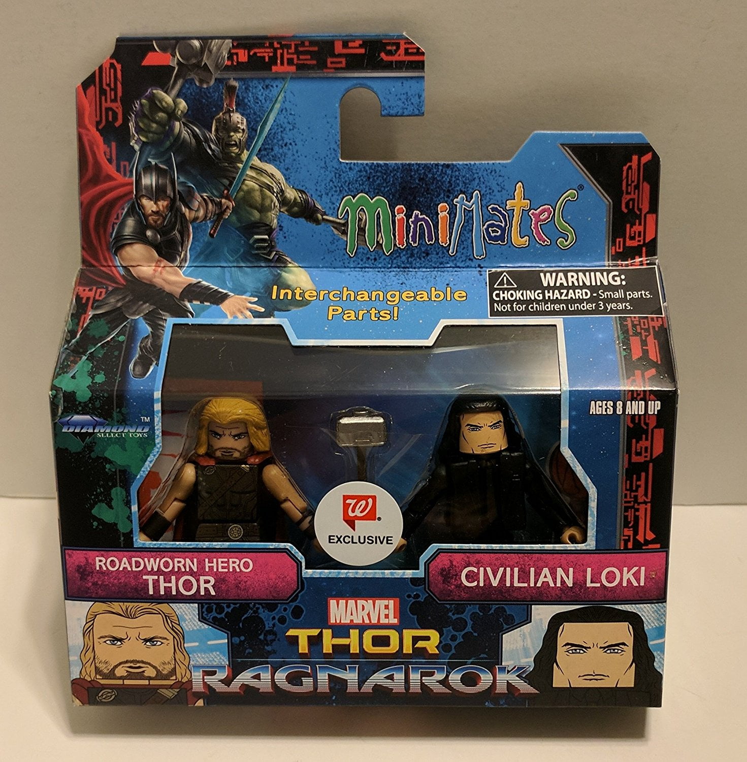 Marvel Minimates Thor Ragnarok Movie Box Set 
