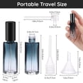 thumbnail image 4 of Botella de perfume Segbeauty de vidrio recargable de 10 ml con accesorio, 4 of 7
