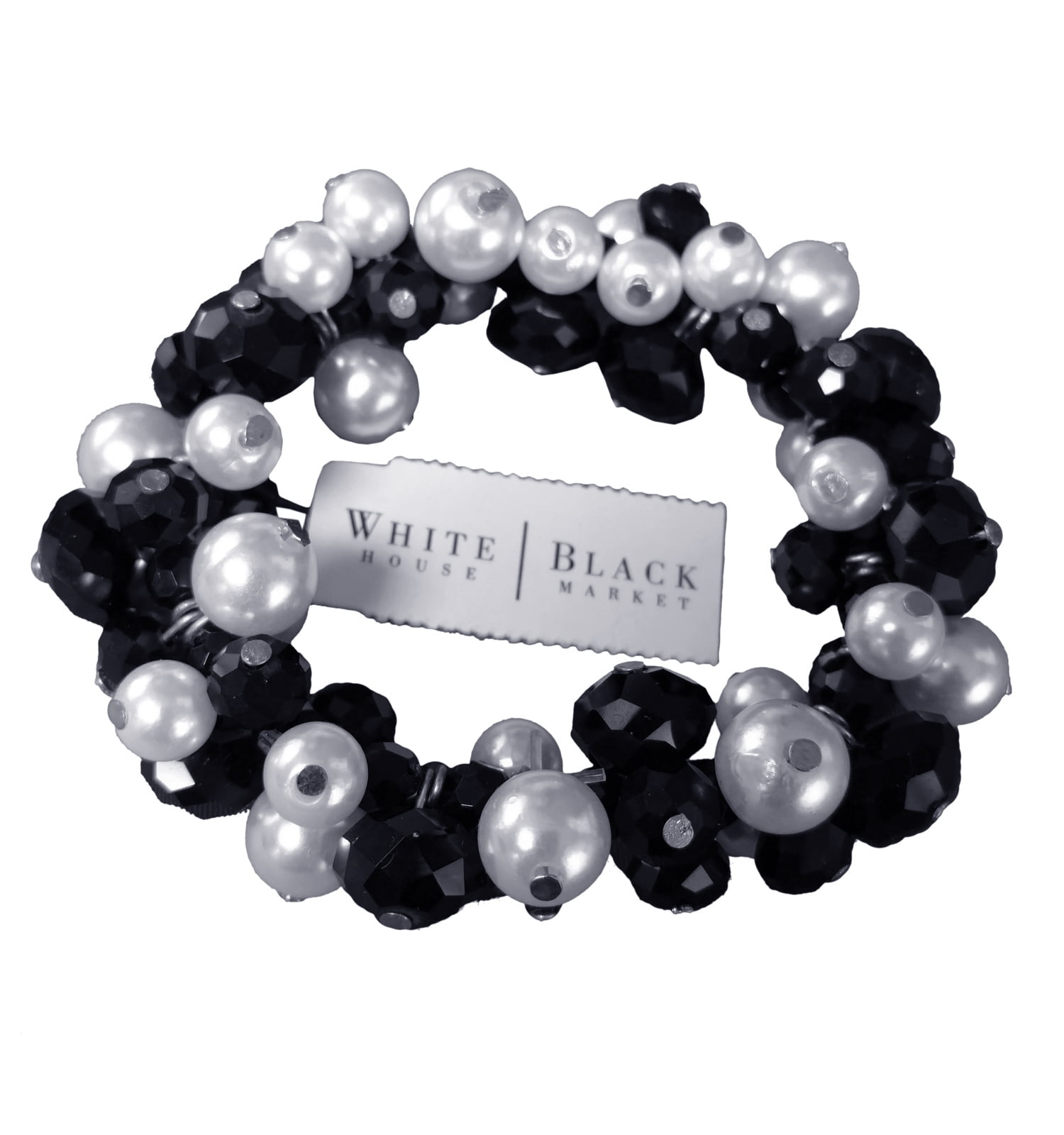 White House Black Market Beaded Stretch Bracelet One Size Ladies Adult  Female Women