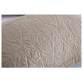thumbnail image 4 of 2 Pieces Microfiber Quilted Pillow Shams Soft Pillow Covers with Envelope Closure King Size(Taupe), 4 of 5
