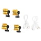 thumbnail image 1 of Accesorio para linternas para zapatos, 4 piezas, faros para zapatos, faros para zapatos de exterior de aluminio, faros para zapatos de aluminio, faros de respuesta rápida, 1 of 9