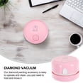 thumbnail image 4 of Pink Spilled Diamond Picker 1 Set Drill Painting Tool With Table Cleaning Function, 4 of 9