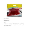 thumbnail image 2 of Wosthever 50 Pieces Cricket Fishing Lures Soft Wobblers Grasshopper Tackle Red Accessories Silicone Simulation Bait Lifelike Pescar, 2 of 6
