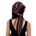 thumbnail image 5 of Slccxzc Slouchy Beanie Hat for Women, Breathable Purple Turban Cap Sleep Headwear, 5 of 7
