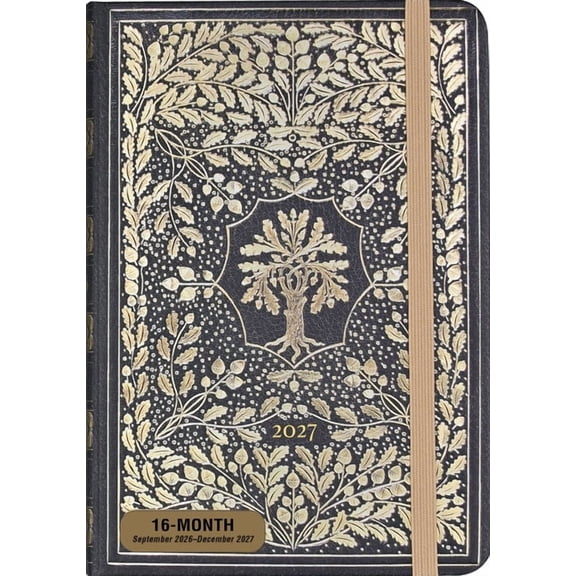 2027 Gilded Tree of Life Weekly Planner (16 Months, Sept 2026 to Dec 2027), (Paperback)