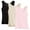 Pink, variant on Women's Tank Tops Women'S 3Pc Summer Ice Vest Wear A Base Shirt,Beige Women's Tanks & Camis XXXL