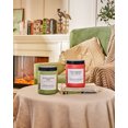 thumbnail image 5 of M&SENSE Eucalyptus Mint Scented Candle, 19.4oz Natural Soy Jar Candles for Home, Large 2 Wick, Up to 110 Hours Burn time, Natural Organic Fragrance, 5 of 8