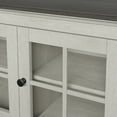 thumbnail image 3 of Twin Star Home Modern Farmhouse Sideboard with Glass Doors, 3 of 8