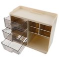 thumbnail image 3 of Makeup Organizer with Drawers - Dustproof Cosmetic Storage Box for Vanity Skincare Lipstick and Masks Desk or Dressing Table Office Home Supplies, 3 of 3