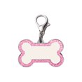 thumbnail image 1 of ONFD Dog Tags For Dog Tags And Cat Tags Dog Name Tag With 4 Lines Of Custom Text Deep Engraved Dog ID Tag Regular Size Glitter Bone Design, 1 of 3