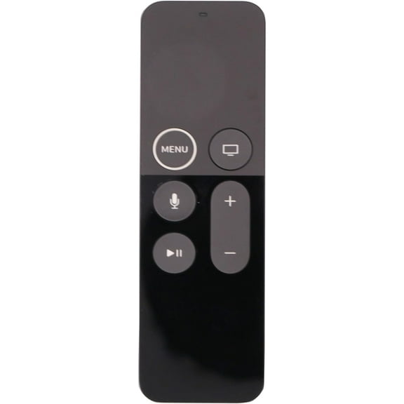 Restored Apple TV Remote MG2Q2ZMA for Apple TV Siri 4th Gen Black (Refurbished)