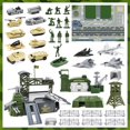 thumbnail image 4 of Set de base militar DeaO con vehículos, armas y juguetes con mapas de juego, 4 of 8